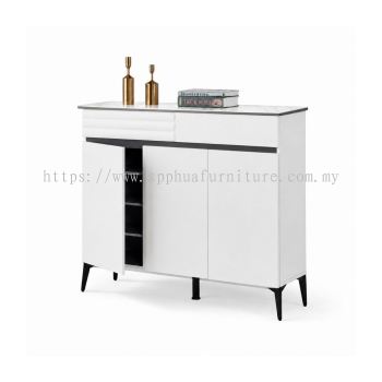 Sintered Stone Top Multipurpose Cabinet C/W 3 Doors & 2 Drawers