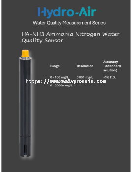 HA-NH3 Ammonia Nitrogen Water Quality Sensor
