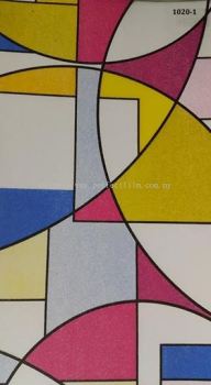 Frosted Colour Pattern Film 1020-1