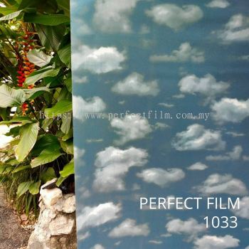 Frosted Colour Pattern Film 1033
