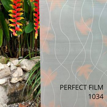 Frosted Colour Pattern Film 1034