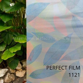 Frosted Colour Pattern Film 1121