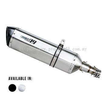 Project79 Stainless Steel Long Version Slip On Exhaust System QPLKYC01 + QPM06-L for KYMCO AK550
