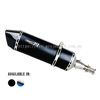 Project79 Stainless Steel Slip On Exhaust System QPLZ01 + QPM50-L for Zontes 368D