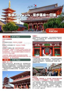 Tokyo Citywalk - Tokyo Tour (ODTPG-23)