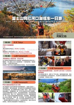 Kawaguchiko Ropeway - Yamanashi Tour (ODTPG-26)
