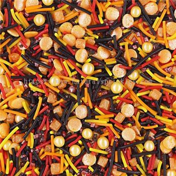 Vampire �� Natural Halloween Sprinkles Medley  Bulk Wholesale  Soya-Free  Nuts-Free  Top 14 Allergen-Free  Industrial Bakery Grade  BRC, Kosher, Halal & FDA Certified