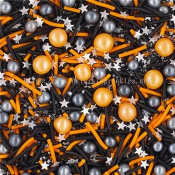 Halloween Party �� Natural Halloween Sprinkles Medley  Bulk Wholesale  Top 14 Allergen-Free  Industrial Bakery Grade  BRC, Kosher, Halal & FDA Certified