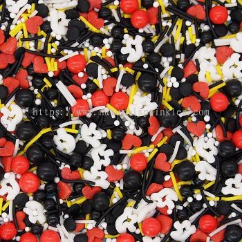 Strong Monster �� Natural Halloween Sprinkles Medley  Bulk Wholesale  E171-Free  Top 14 Allergen-Free  Industrial Bakery Grade  BRC, Kosher, Halal & FDA Certified