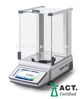 METTLER TOLEDO MR203 Precision Balance (Product No.: 30666212)   220 g Capacity, 1 mg Readability with Ethernet & Guided Leveling  Malaysia Supplier
