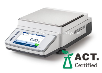 METTLER TOLEDO MR2002 Precision Balance (Product No.: 30666227)   2.2 kg High Capacity, 0.01 g Readability with IP43 & Advanced Connectivity  Malaysia Supplier