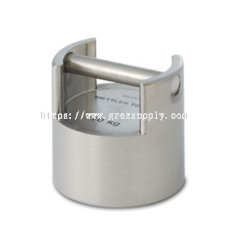 METTLER TOLEDO Cylindrical Weight 10kg M1 Cal (Material No.: 11116611)   Certified Stackable Stainless Steel Test Weight  Malaysia Supplier