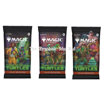 MTG: TEENAGE MUTANT NINJA TURTLES - PLAY BOOSTER PACK