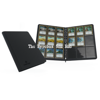 GAMEGENIC ALBUM "ZIP-UP ALBUM 18-POCKET" - BLACK