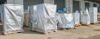 Palletized Packing with Aluminium Foil Packaging