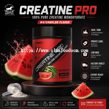 Private Label Creatine Monohydrate Powder for Sports Nutrition Brands