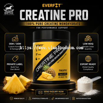 Custom Creatine Monohydrate Powder Contract Manufacturing for Fitness Brands