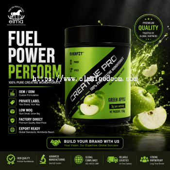 OEM Creatine Powder Supplier for Gym, Fitness and Bodybuilding Brands