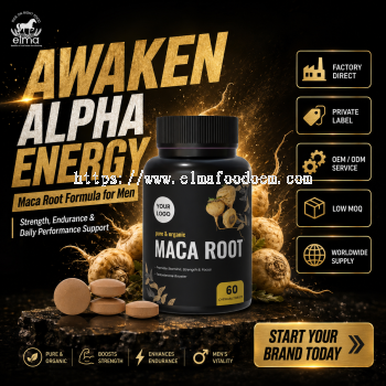 Custom Maca Tablets Supplement Contract Manufacturing for Health Brands