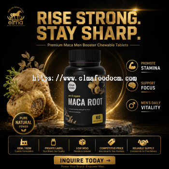 OEM Maca Root Tablets Supplier for Men��s and Women��s Wellness Brands
