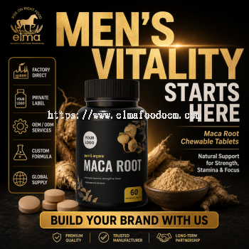 Private Label Maca Supplement Tablets   GMP HACCP Certified Factory