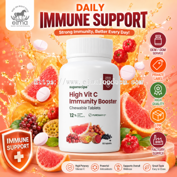 Custom Vitamin C Supplement Tablet Contract Manufacturing for Health Brands