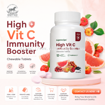 OEM Vitamin C Immune Support Tablets Supplier for Wellness and Nutrition Brands