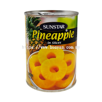 SUNSTAR Pineapple Slice 12x565g