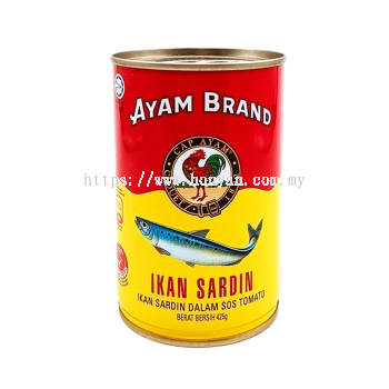 Ayam Brand Sardines In Tomato Sauce 24x425g