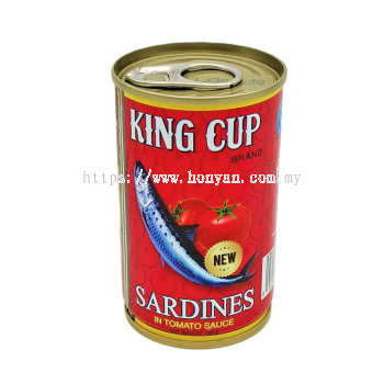 King Cup Sardines In Tomato Sauce 100x155g