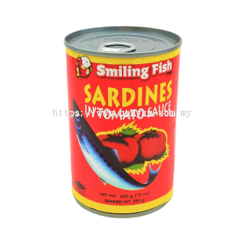 Smilling Fish Sardines In Tomato Sauce 425g