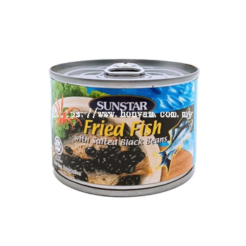 Sunstar Fried Fish In Salted Black Bean 48x160g