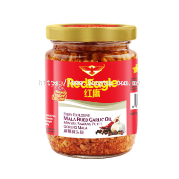 Red Eagle Minyak Bawang Putih Goreng Mala / Mala Fried Garlic Oil 200g