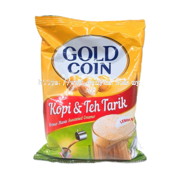 Gold Coin Kopi & Teh Tarik Krimer Manis / Sweetened Creamer Pouch 1kg