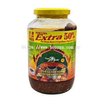 PEACE  Vegatarian Tom Yum-Extra50% 12x454g
