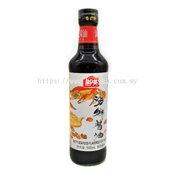 Haday Tasty Seafood Flavored Soy Sauce 12x500ml