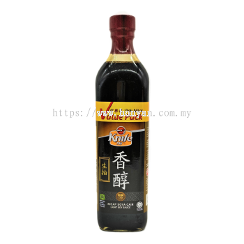KNIFE Light Soy Sauce 12x750ml