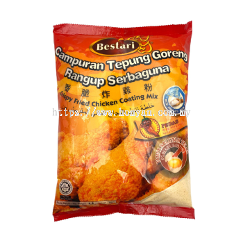 Bestari Fried Chicken Coating Hot & Spicy 20x1kg