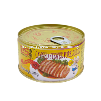 Ding Sheng Canned Stewed Pork Sliced 340g