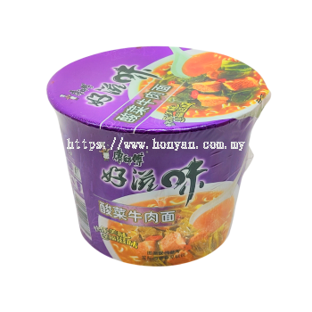 Master Kong Pickled Mustard Beef Noodle 12x109g