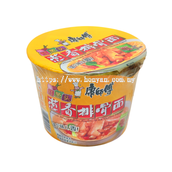 Master Kong Scallion Braised Ribs Noodle 12x109g