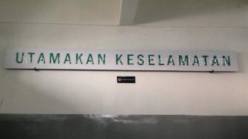 TNB tenaga nasional berhad Metal G.I Signboard in Bangi Kl