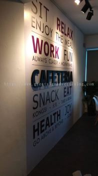 Molpay 3D Box up lettering Signage with inkjet wallpaper printing in I-city shah alam