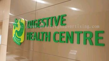 Sunway Health Center PVC 3D box up lettering in subang
