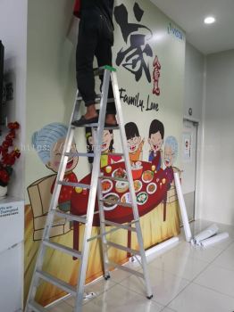 Vista Eye Inkjet wallpaper at puchong 
