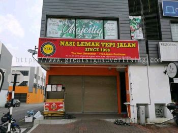 Kuantan, Pahang & Triang 店面立面灯箱招牌供应