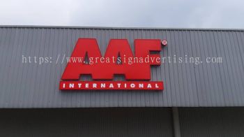 aaf conceal 3d led frontlit lettering signage signboard