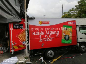 LORRY STICKER FULL WRAP EXPERT IN JB, MUAR & PASIR GUDANG