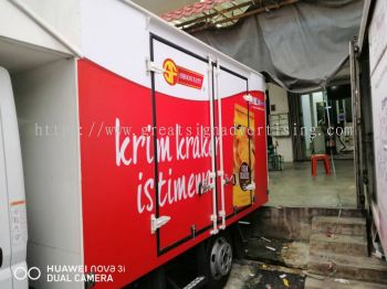TRUCK BOX LORRY STICKER DESIGN & PRINTING SERVICE IN BEKOK, MERSING & PANCHOR