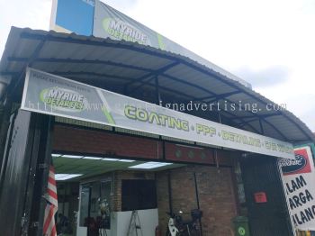 STOREFRONT GI METAL SIGNBOARD MAKER AT JOHOR, PASIR GUDANG & MASAI